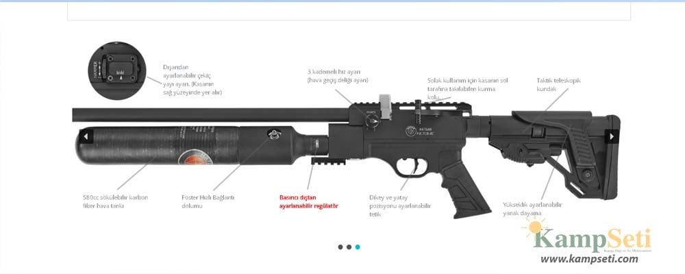 hatsan factor pcp havalı tüfek