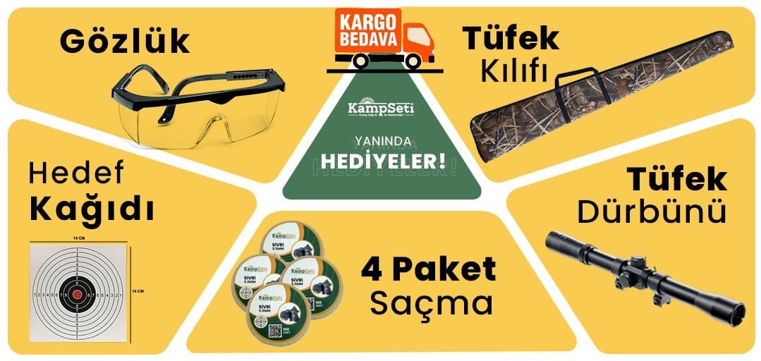 ekol ak 550 havalı tüfek hediyeleri