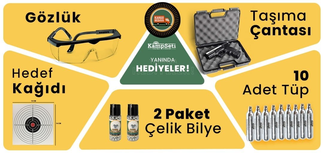 asg bersa bp9cc havalı tabanca hediyeler