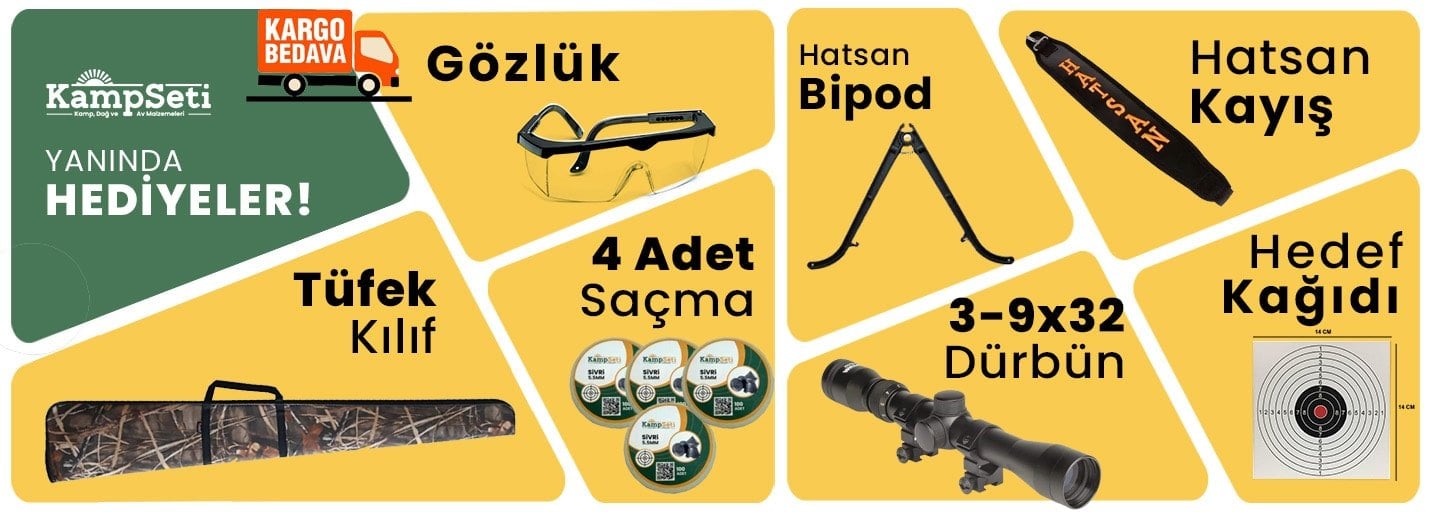 hatsan mod 125 sniper vortex havalı tüfek