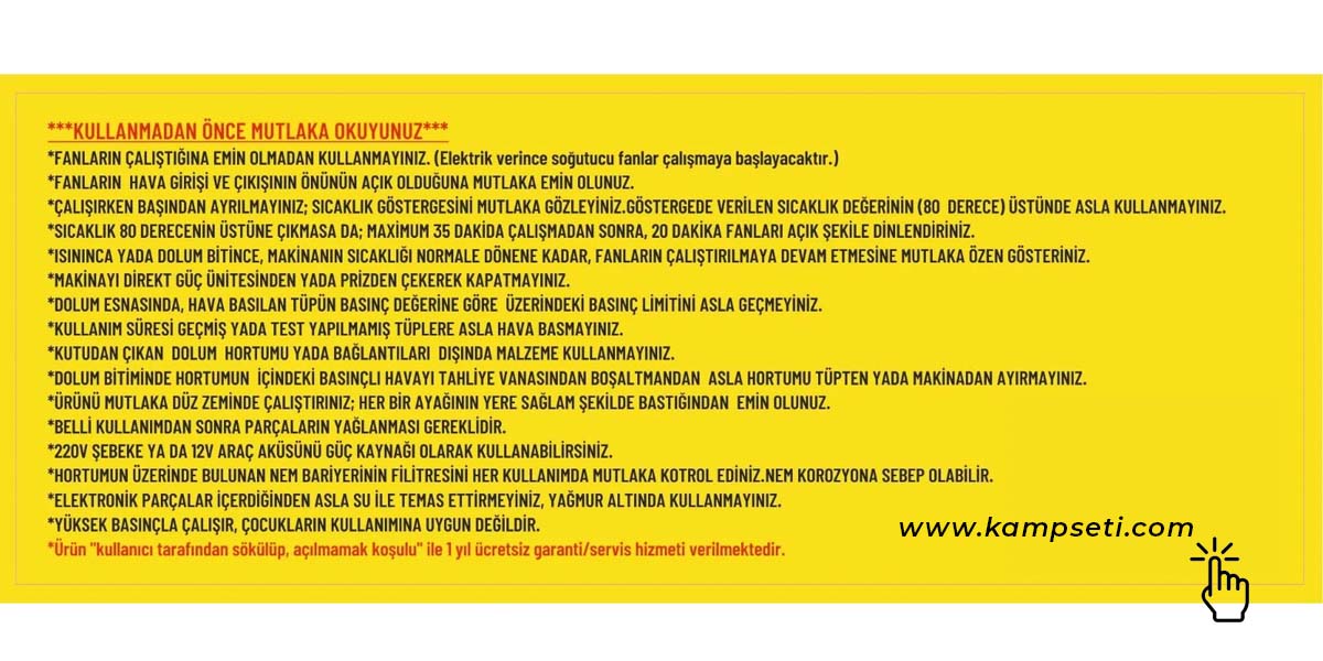 pcp havalı tüfek kompresörü