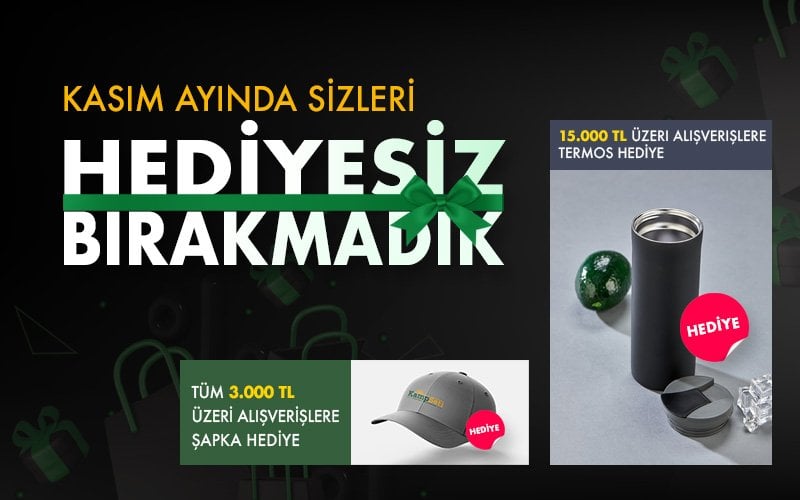 kampseti kasım indirimleri devam ediyor