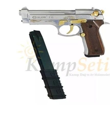 Altın Deseni ile Tasarlanan Kurusıkı Tabancalar