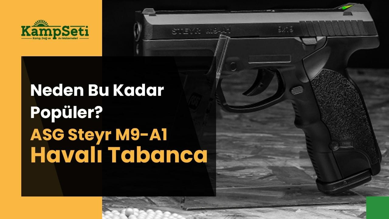 Neden Bu Kadar Popüler? ASG Steyr M9-A1 Havalı Tabanca