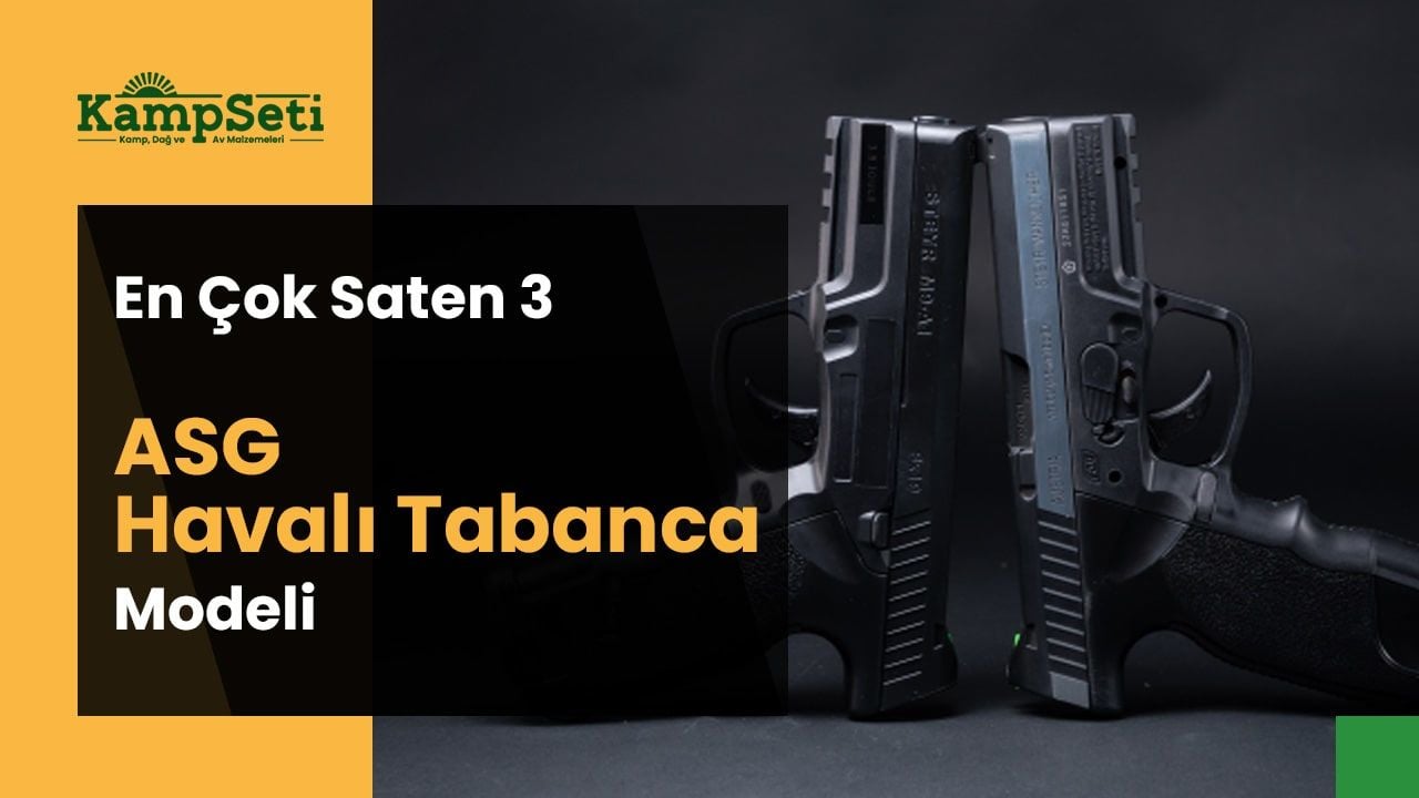 En Çok Satan 3 ASG Havalı Tabanca Modeli-ASG
