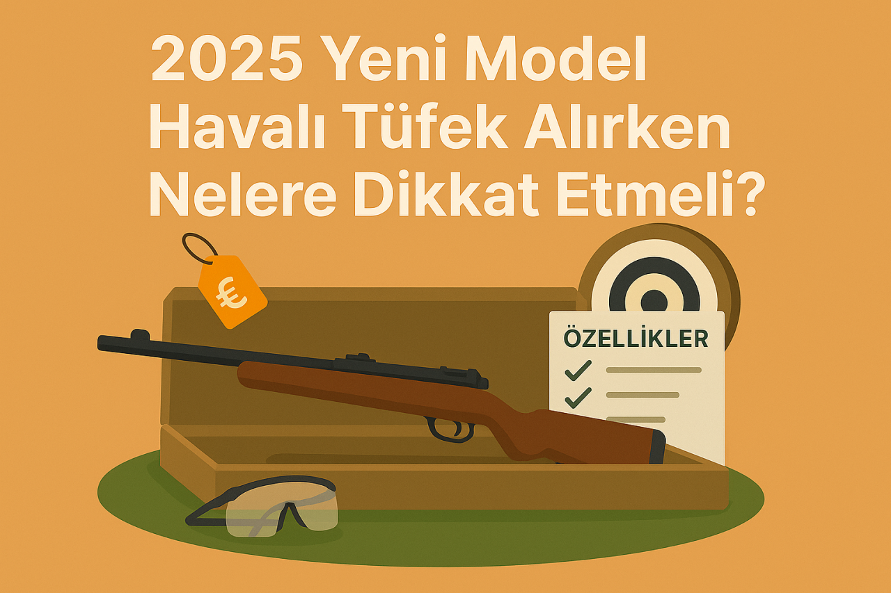 2025 Yeni Model Havalı Tüfek Alırken Nelere Dikkat Etmeli