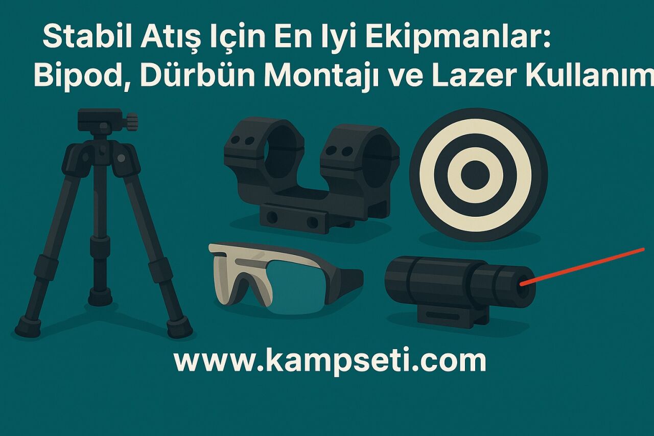 Stabil Atış İçin En İyi Ekipmanlar: Bipod, Dürbün Montajı ve Lazer Kullanımı