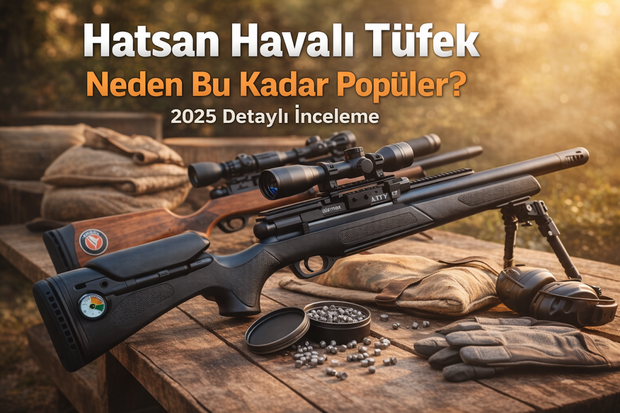 Hatsan Havalı Tüfek Neden Bu Kadar Popüler? 2025 Detaylı İnceleme