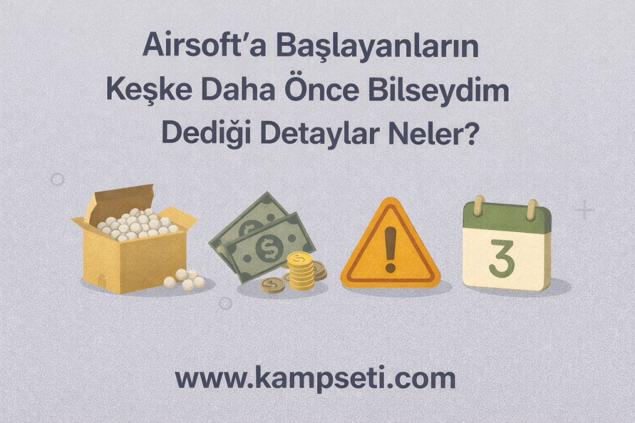 Airsoft’a Başlayanların Keşke Daha Önce Bilseydim Dediği Detaylar Neler?