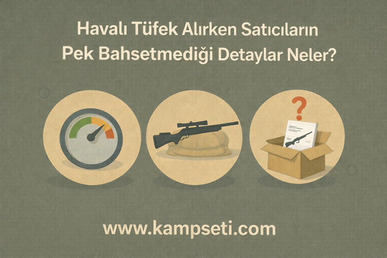 Havalı Tüfek Alırken Satıcıların Pek Bahsetmediği Detaylar Neler?