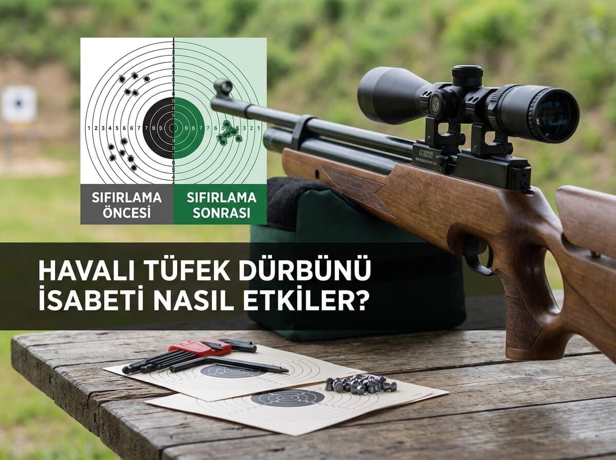 Havalı Tüfek Dürbünü Sıfırlama Nasıl Yapılır ve İsabeti Nasıl Etkiler
