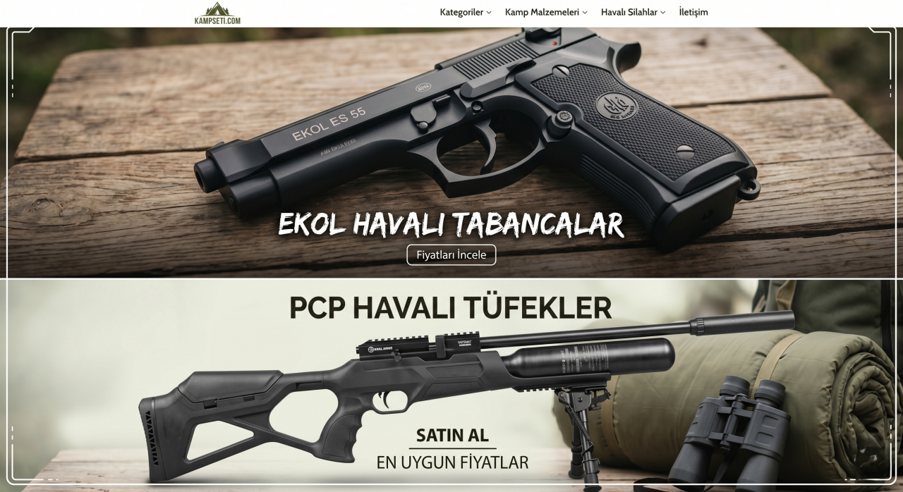 Ekol Tabanca ve PCP Havalı Tüfek Doğru Silahı Seçmeden Önce Bilmeniz Gerekenler