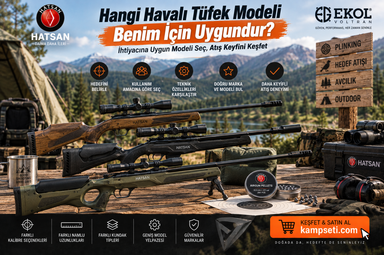 Hangi Havalı Tüfek Modeli Benim İçin Uygundur?