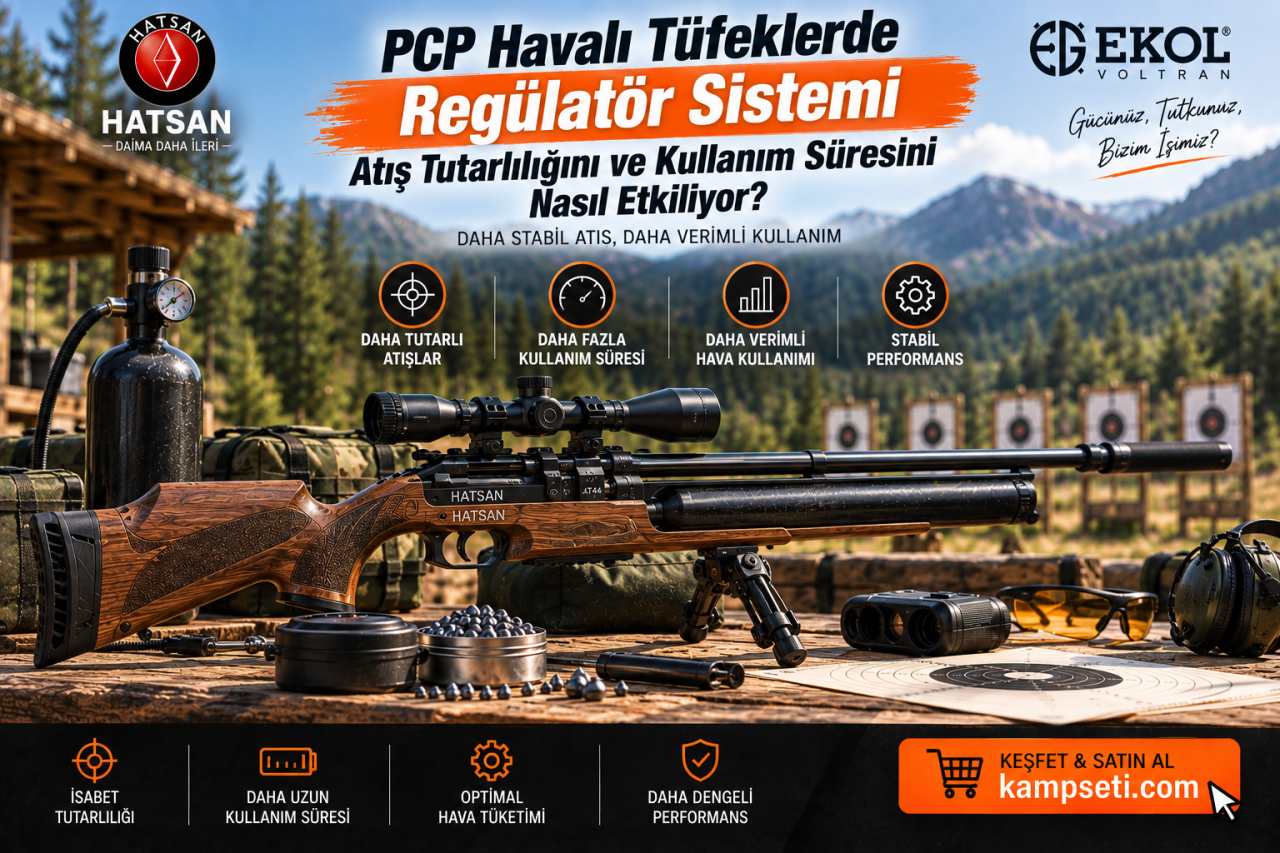 PCP Havalı Tüfeklerde Regülatör Sistemi Atış Tutarlılığını ve Kullanım Süresini Nasıl Etkiliyor?