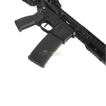 Delta Armory AR15 KeyMod 8” Bravo Airsoft Tüfek Siyah (Pil Şarj Dahil)