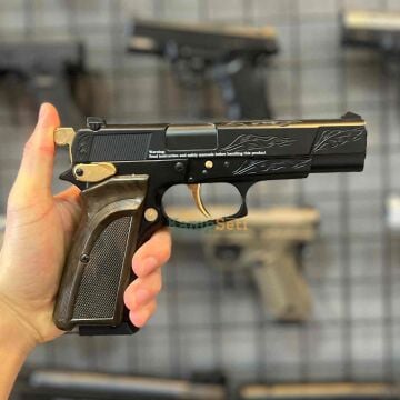 EKOL ES 66 Havalı Tabanca İşlemeli Siyah - 4.5 mm