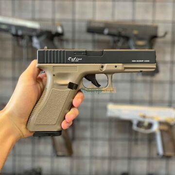 Rubino Glock 17 Blowback Havalı Tabanca Çöl 4.5mm