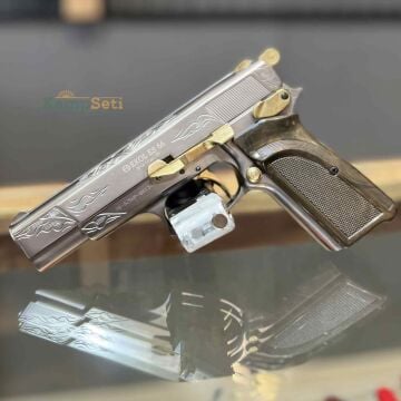 Ekol ES 66 Havalı Tabanca Füme Altın İşlemeli 4.5mm