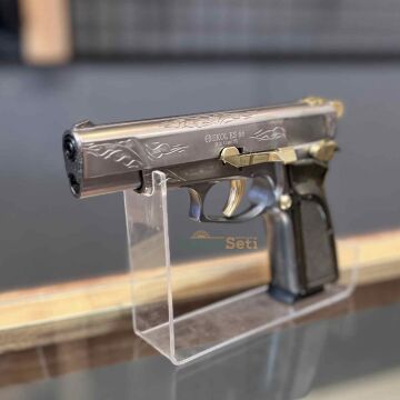 Ekol ES 66 Havalı Tabanca Füme Altın İşlemeli 4.5mm