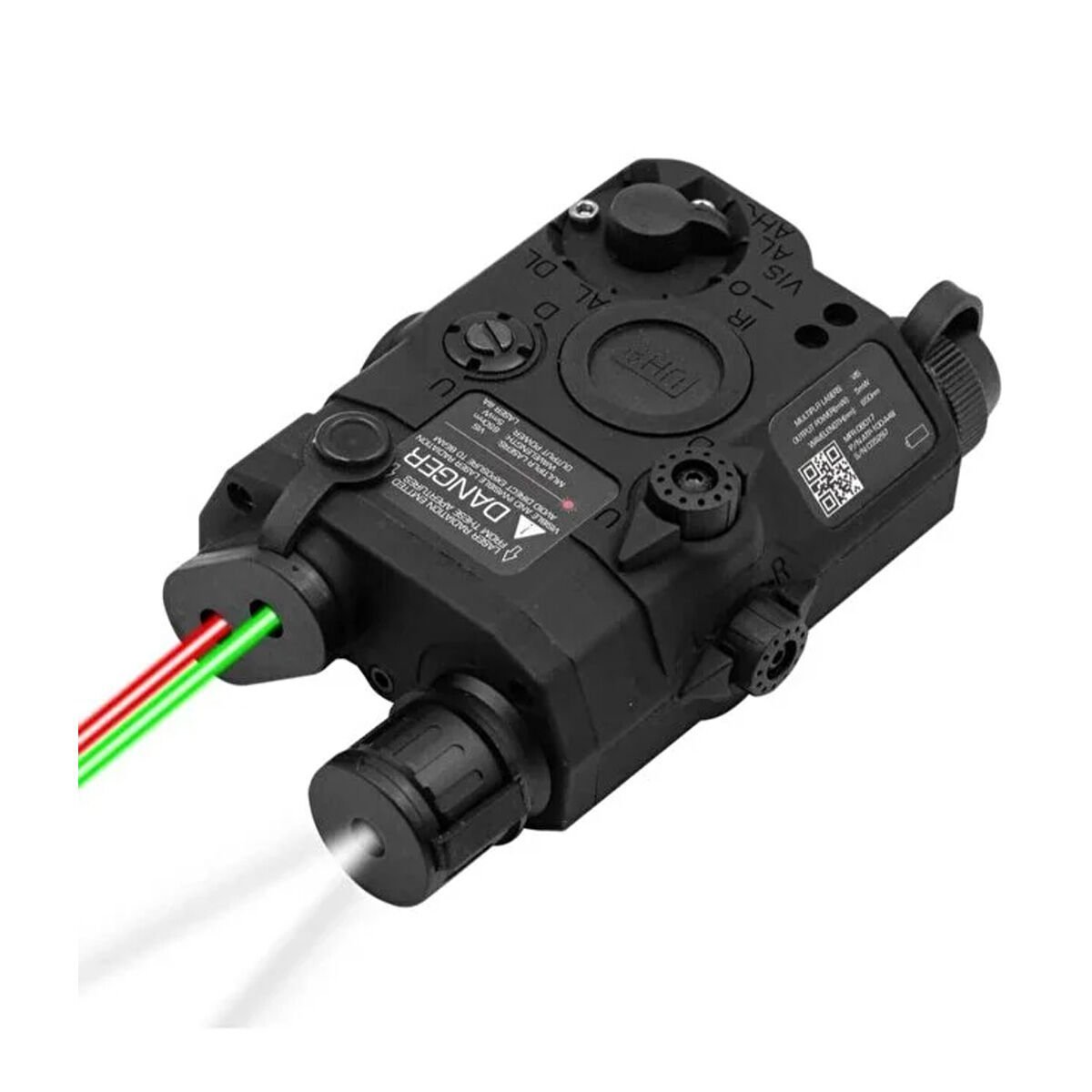 PEQ-15 LA5C Taktik Lazer ve Fener Airsoft - IR Destekli (20mm Ray Uyumlu)