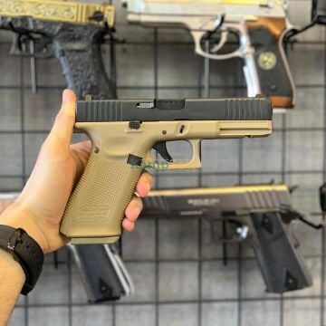 WE Airsoft Glock G17 Gen5 2-Tone GBB Tabanca - Siyah Tan (F Serisi)