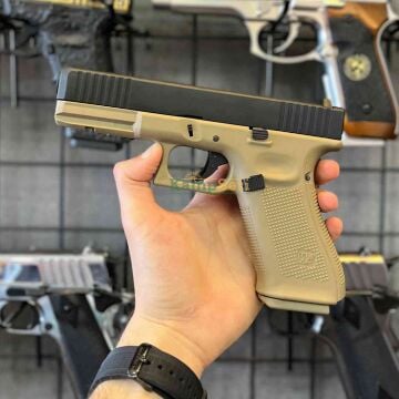 WE Airsoft Glock G17 Gen5 2-Tone GBB Tabanca - Siyah Tan (F Serisi)
