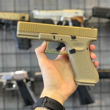 WE Glock G17 Gen5 F Serisi Full Tan GBB Airsoft Tabanca