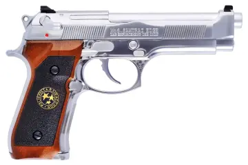 WE Samurai Edge Standard M9 Style Airsoft Tabanca - Silver