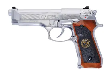 WE Samurai Edge Standard M9 Style Airsoft Tabanca - Silver