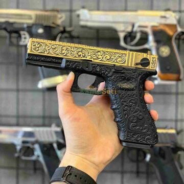 WE G18C Full Otomatik Metal Airsoft Tabanca – Green Gas Blowback