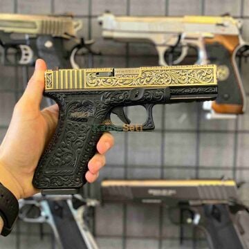 WE G18C Full Otomatik Metal Airsoft Tabanca – Green Gas Blowback