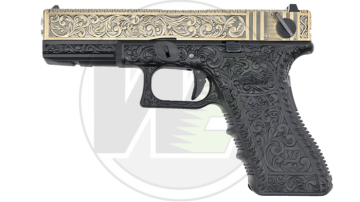 WE G18C Full Otomatik Metal Airsoft Tabanca – Green Gas Blowback