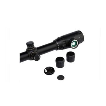 Spike 6-24x50 Aoe Tüfek Dürbünü Çift Işık Kırmızı-Yeşil Kaynaklı Zoomlu