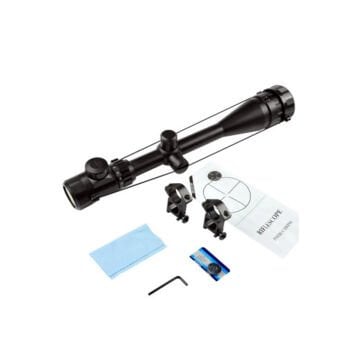 Spike 6-24x50 Aoe Tüfek Dürbünü Çift Işık Kırmızı-Yeşil Kaynaklı Zoomlu