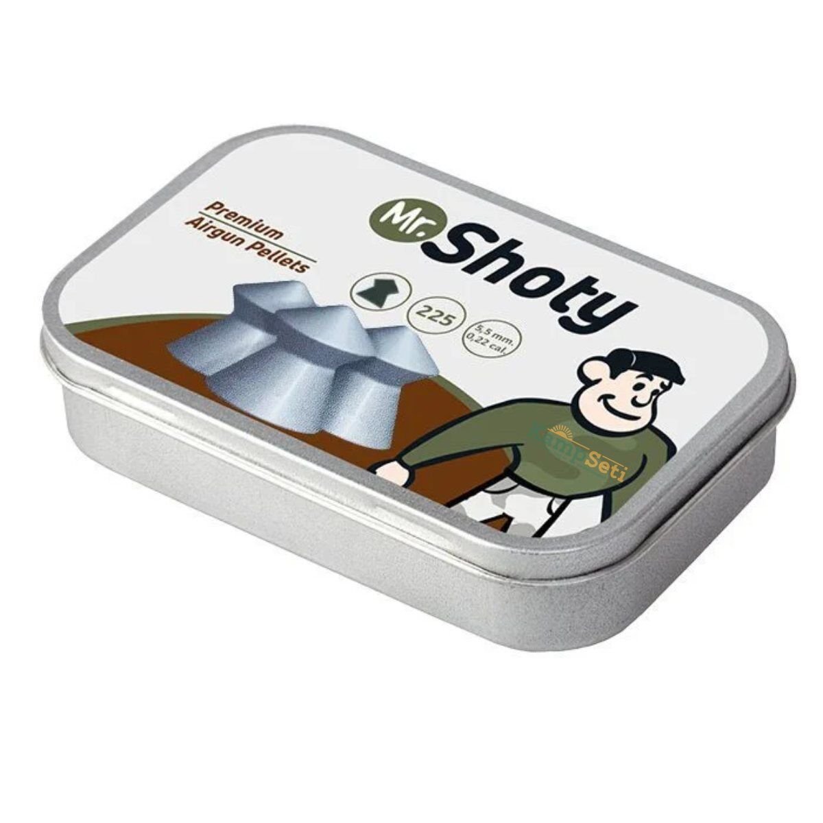 MR. SHOTY Premium Point 5.5 mm Havalı Tüfek Saçma 225 Adet