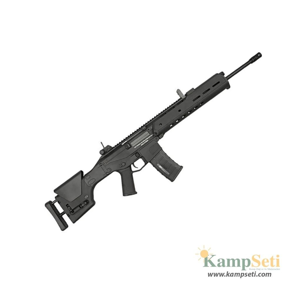 A&K MASADA Sniper Airsoft Tüfek Uzun Versiyon DMR Tip - Siyah