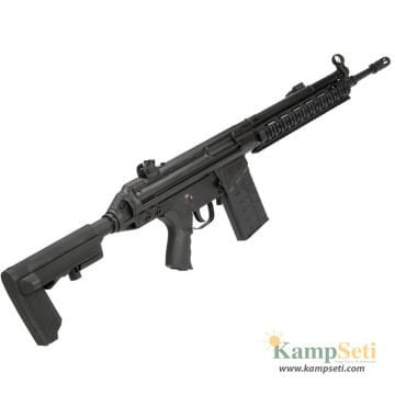 LCT G3 AR RIS Kundaklı AEG Airsoft Tüfek - Siyah