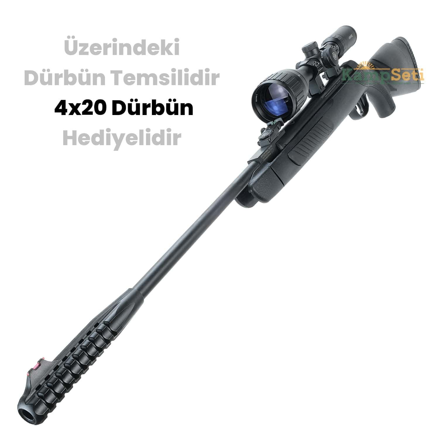 KRAL N-01 Siyah Havalı Tüfek 5.5mm