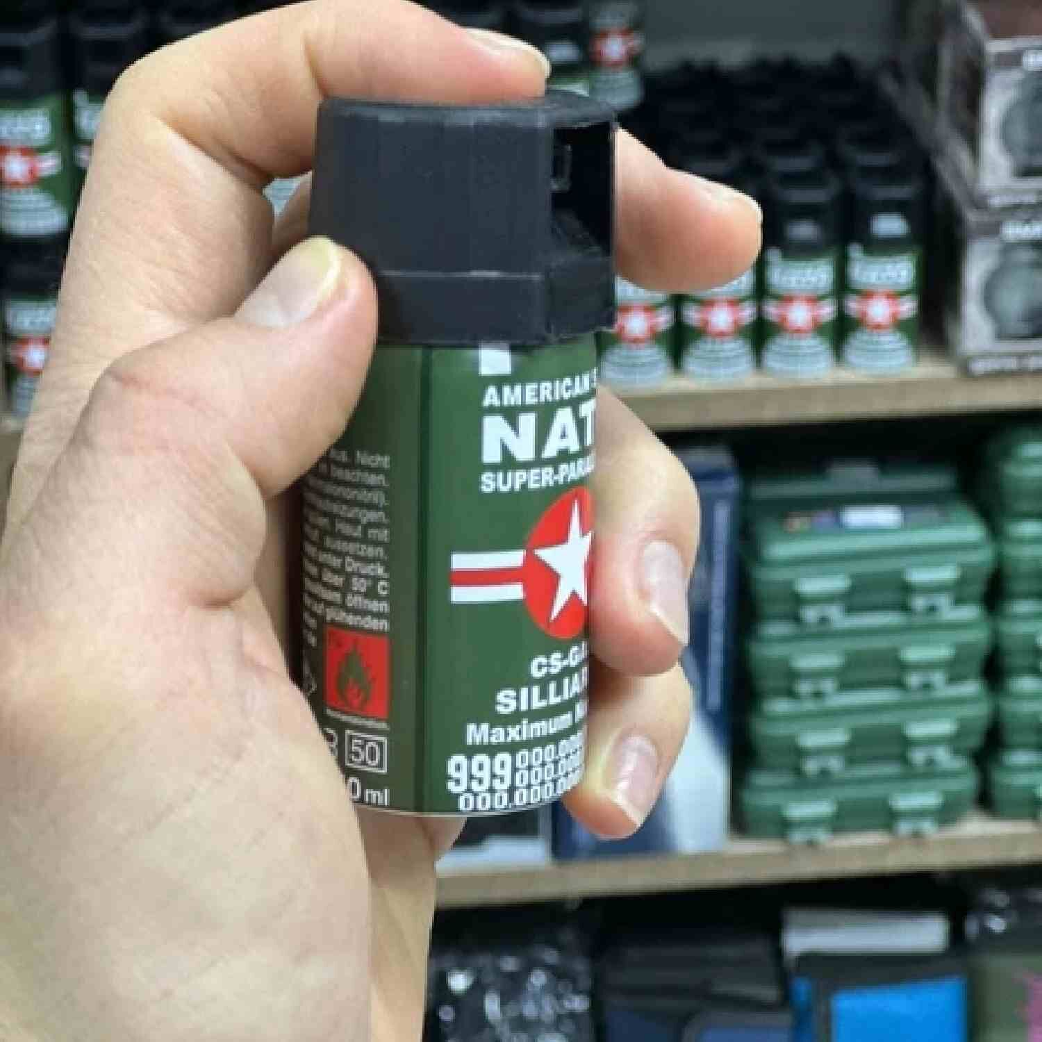 NATO Biber Gazı 50 ml – Kişisel Savunma Spreyi