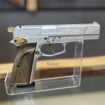 Ekol ES 66 Havalı Tabanca Mat Beyaz Altın İşlemeli 4.5mm