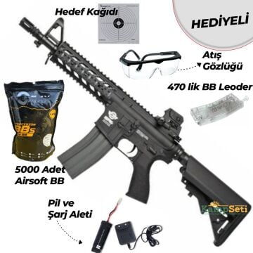 G&G CM16 Raider Airsoft Tüfek Siyah