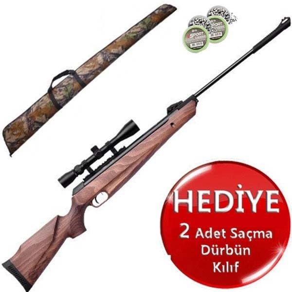 KRAL N-07 Ahşap Havalı Tüfek 4.5 mm