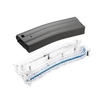 G&G Ydek Airsoft Şarjör 30 BB (M4/M16 – Gri Metal)