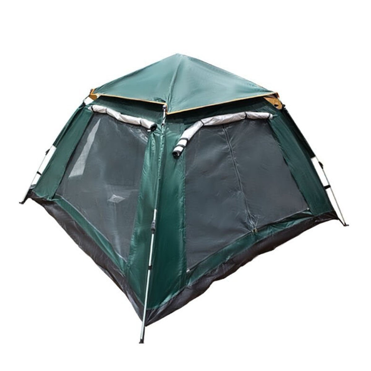 DFT 4 Kişilik Otomatik Çadır 2.4x2.4x1.55m Yeşil