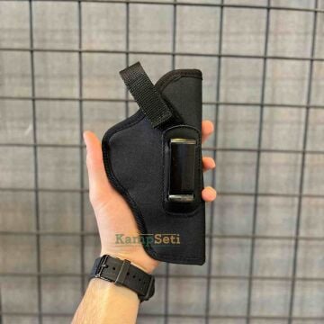 Kampseti Tabanca Kılıfı Kemer Uyumlu Koruyucu Taşıma Kılıfı