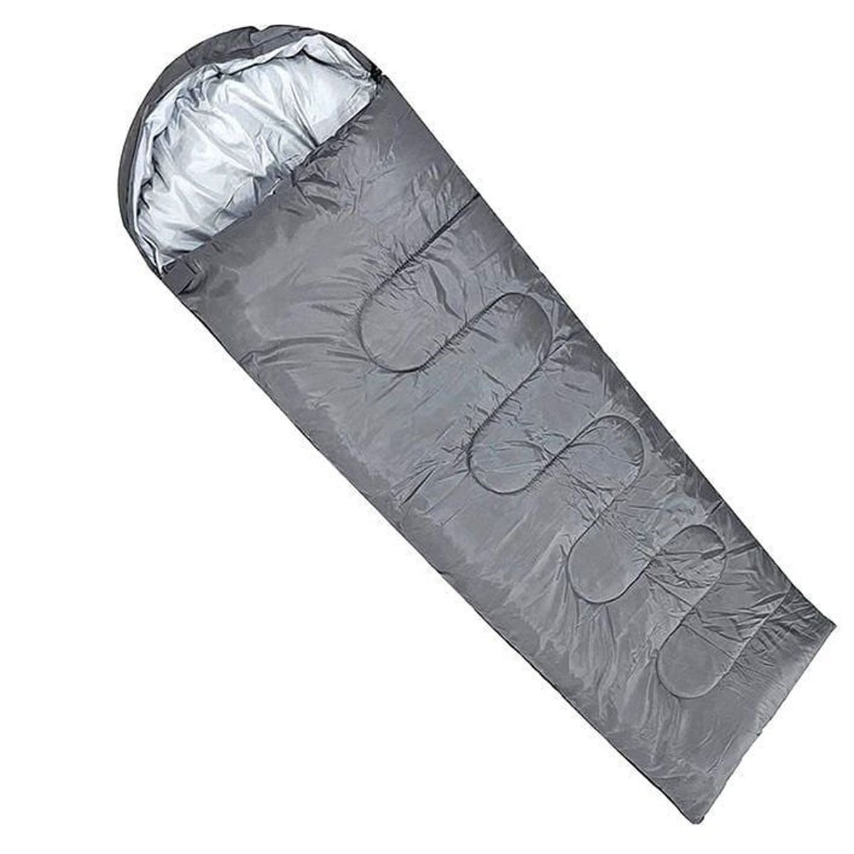 DFT 5/15° Uyku Tulumu Düz Başlık(190+30cm)x75 Gri