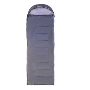 DFT 5/15° Uyku Tulumu Düz Başlık(190+30cm)x75 Gri