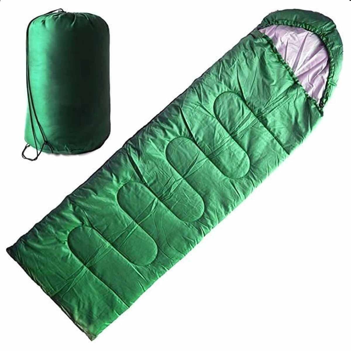 DFT 5/15° Uyku Tulumu Düz Başlık (190+30cm)x75 Yeşil