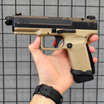 Canik TP9 Elite Combat Airsoft Tabanca Siyah Çöl Green Gas
