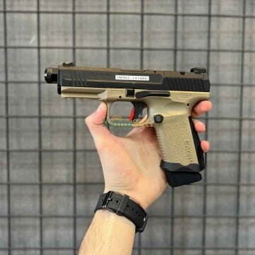 Canik TP9 Elite Combat Airsoft Tabanca Siyah Çöl Green Gas
